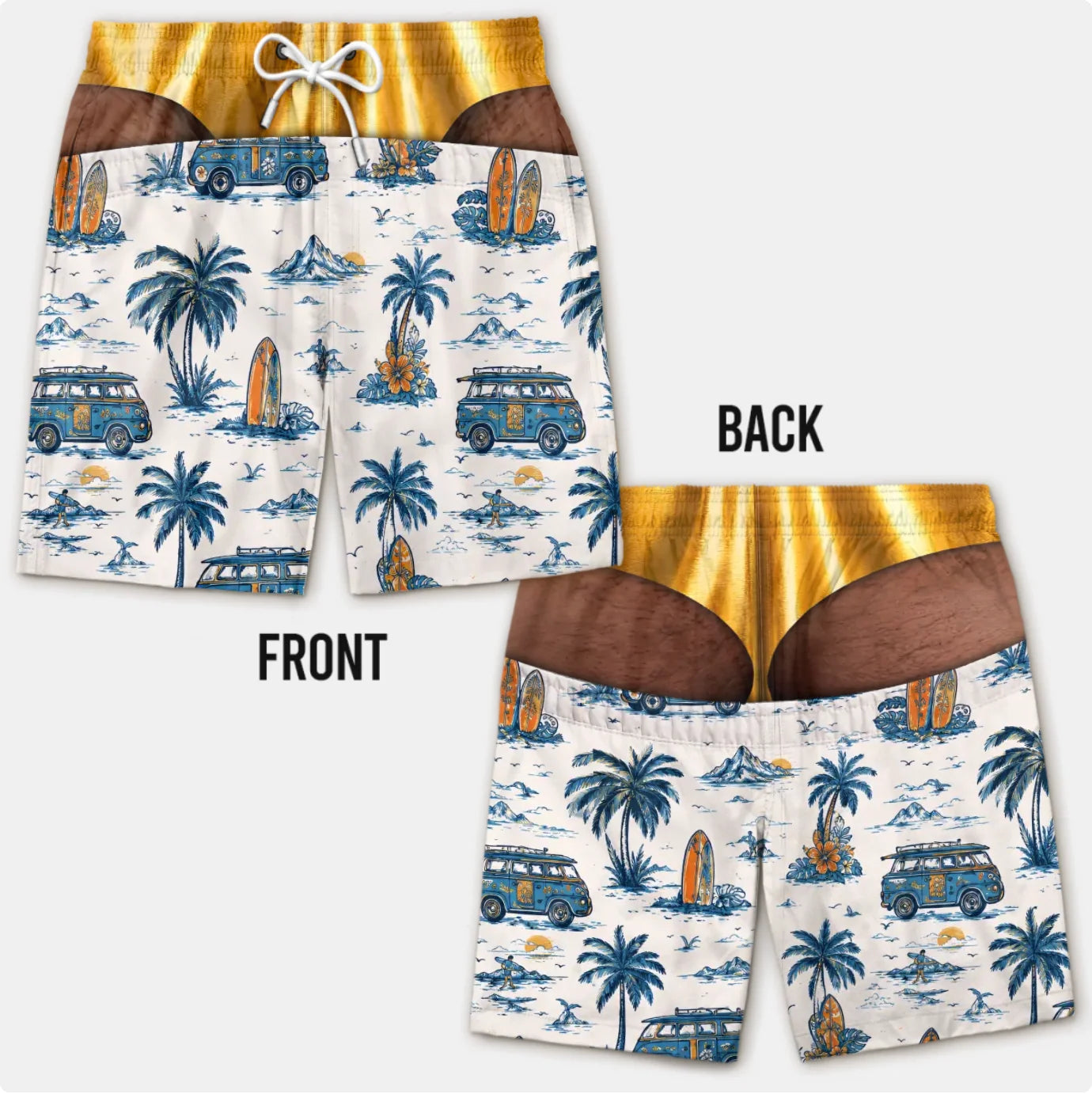 CheekFlash™ - Swim Trunks