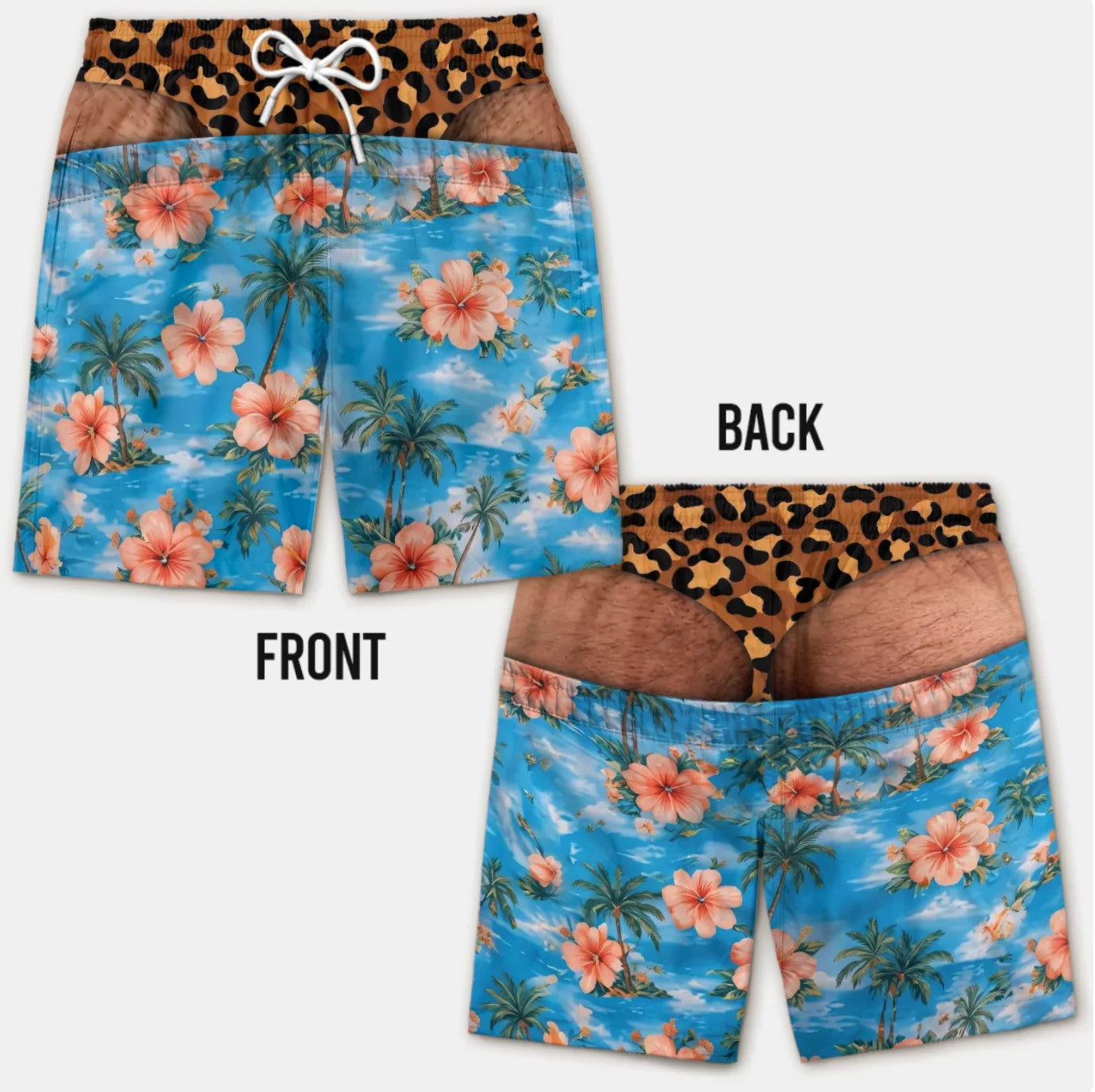 CheekFlash™ - Swim Trunks