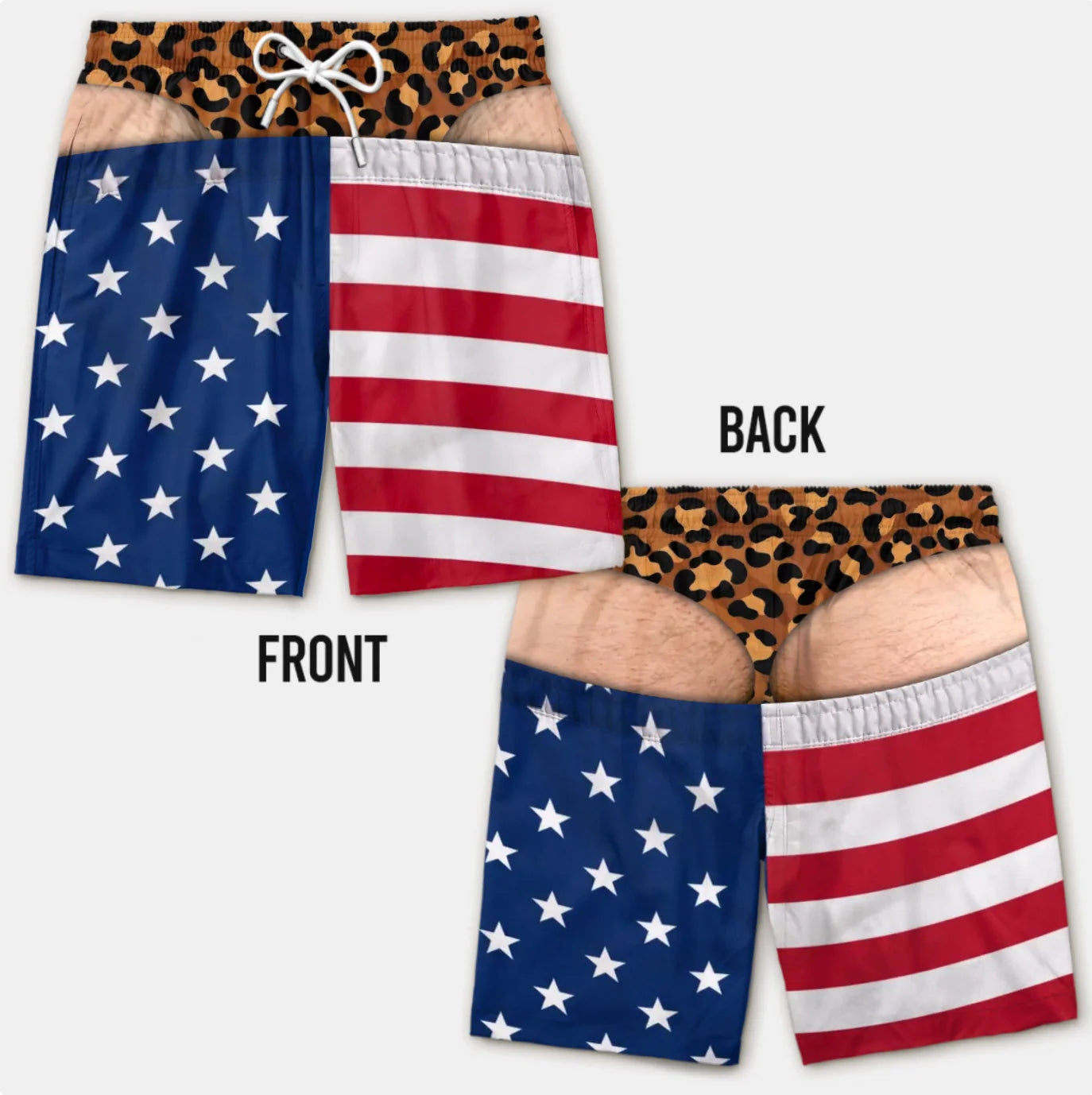 CheekFlash™ - Swim Trunks