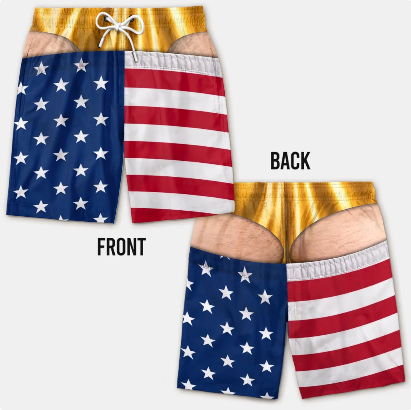 CheekFlash™ - Swim Trunks