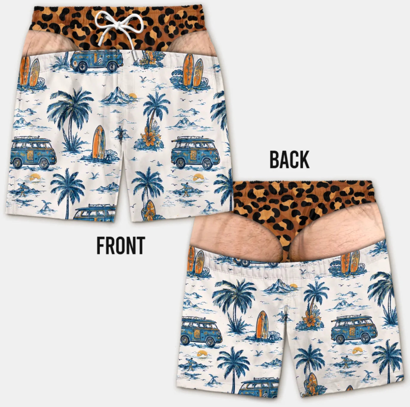 CheekFlash™ - Swim Trunks