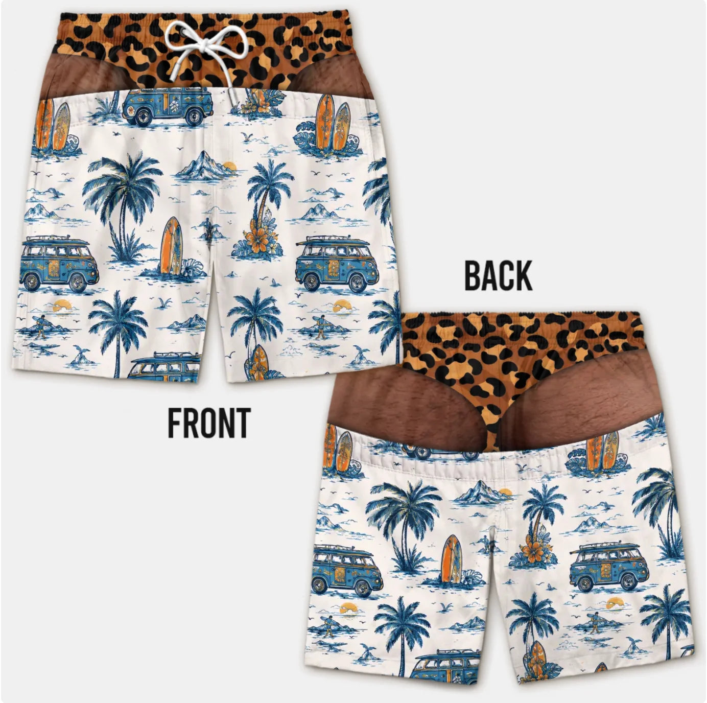 CheekFlash™ - Swim Trunks